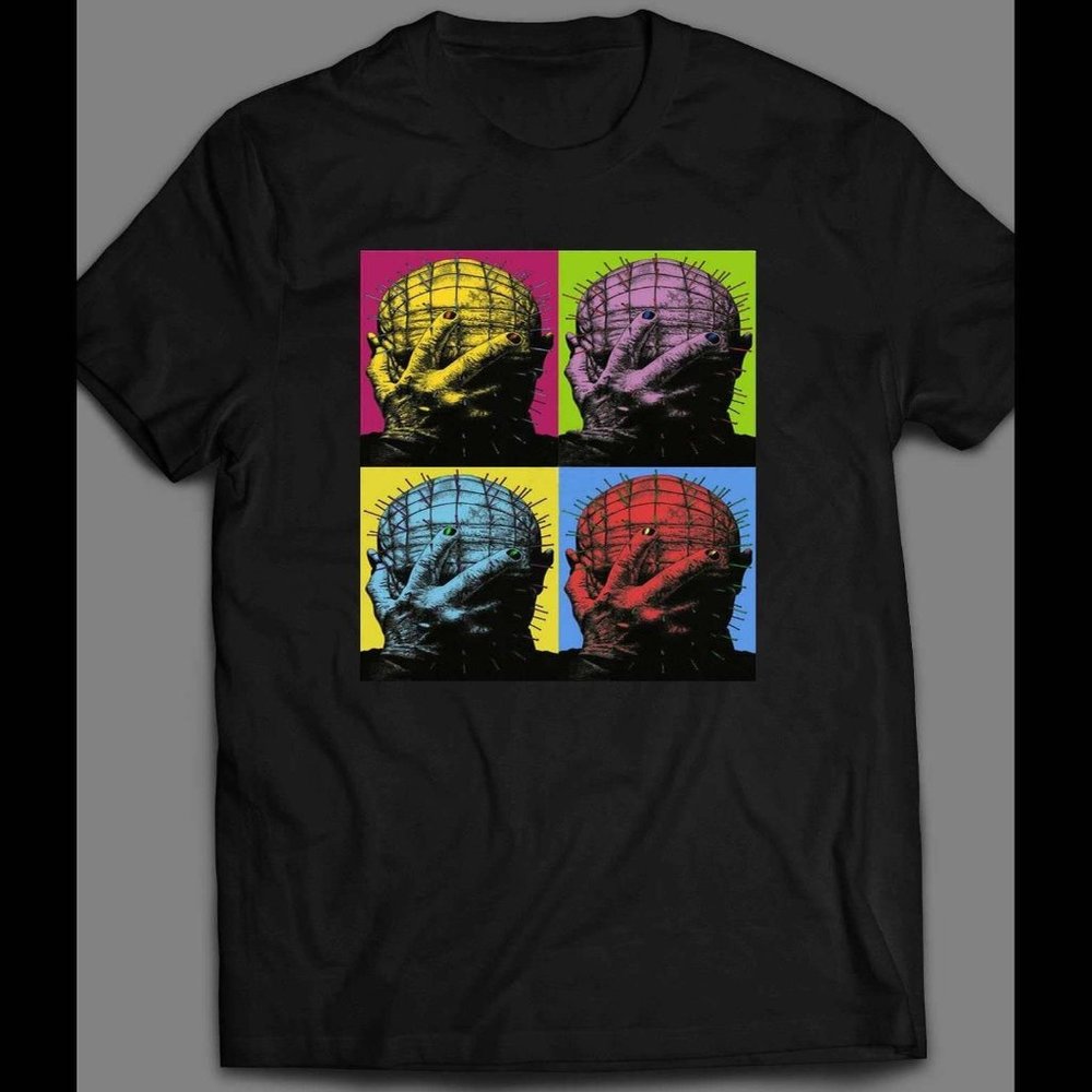 HORROR PINHEAD RAISER Pop Art Halloween Shirt